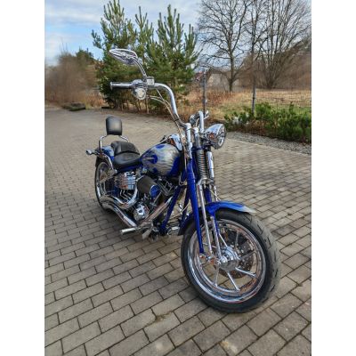 Harley-Davidson CVO Softail Springer 2009  – Niebieski Płomienie